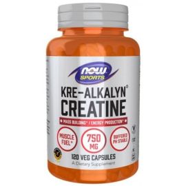 Kre-Alkalyn Creatine NOW Foods 120 wegetariańskich kapsułek