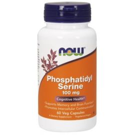 Phosphatidyl Serine NOW Foods 100mg - 60 wegetariańskich kapsułek