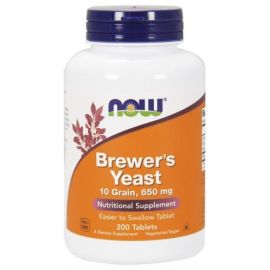 Brewer's Yeast NOW Foods tabletek - 200 tabletek