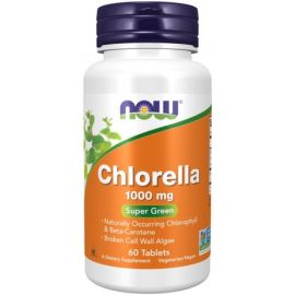 Chlorella NOW Foods 1000mg - 60 tabletek