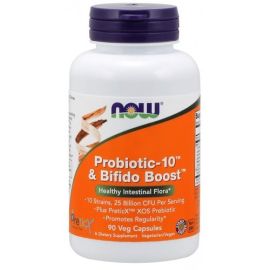 Probiotic-10 & Bifido Boost NOW Foods 90 wegetariańskich kapsułek
