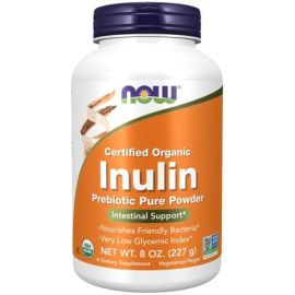 Inulin Prebiotic Pure Powder NOW Foods 227 grams