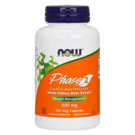 Phase 2 - White Kidney Bean Extract NOW Foods 120 wegetariańskich kapsułek