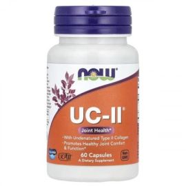 UC-II Undenatured Type II Collagen NOW Foods 60 kapsułek