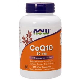 CoQ10 NOW Foods 30mg - 240 wegetariańskich kapsułek
