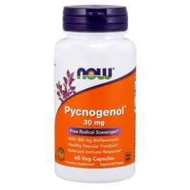 Pycnogenol NOW Foods 30mg - 60 wegetariańskich kapsułek