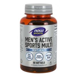 Men's Active Sports Multi NOW Foods 90 softgels