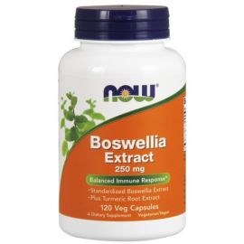 Boswellia Extract Plus Turmeric Root Extract NOW Foods 120 wegetariańskich kapsułek
