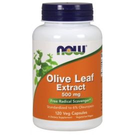 Olive Leaf Extract NOW Foods 500mg - 120 wegetariańskich kapsułek