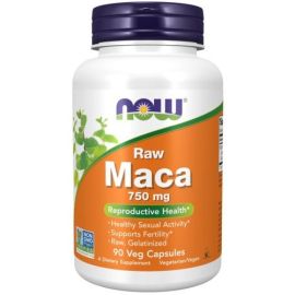Maca 6:1 Concentrate NOW Foods 750mg RAW - 90 wegetariańskich kapsułek