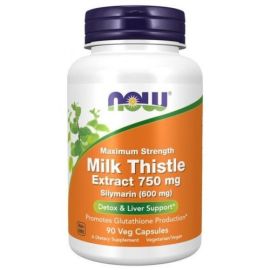 Milk Thistle Extract NOW Foods 750mg Maximum Strength - 90 wegetariańskich kapsułek