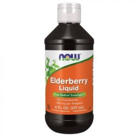 Elderberry NOW Foods Liquid - 237 ml.