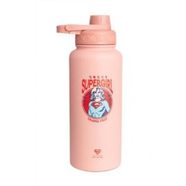 Bohtal Insulated Sports Bottle SmartShake Supergirl Drama Free - 960 ml.