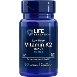 Low Dose Vitamin K2 (MK-7) Life Extension 90 softgels