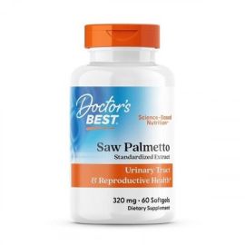 Saw Palmetto Standardized Extract Doctor's Best 320mg - 60 softgels