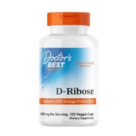 D-Ribose Doctor's Best 120 wegetariańskich kapsułek