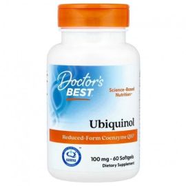 Ubiquinol with Kaneka Doctor's Best 100mg - 60 softgels