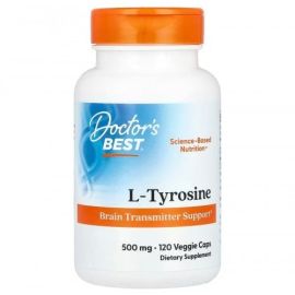 L-Tyrosine Doctor's Best 120 wegetariańskich kapsułek