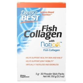 Fish Collagen with Naticol Fish Collagen Doctor's Best 30 stick packs
