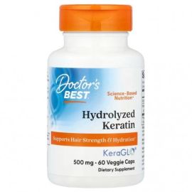 Hydrolyzed Keratin Doctor's Best 60 wegetariańskich kapsułek