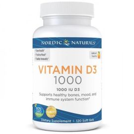 Vitamin D3 Nordic Naturals 120 softgels
