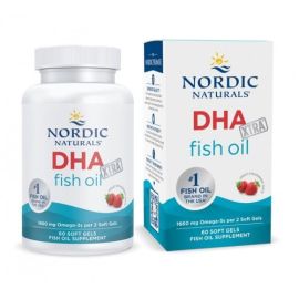 DHA Xtra Nordic Naturals 60 softgels