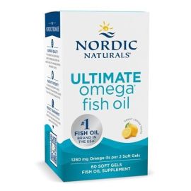 Ultimate Omega Nordic Naturals 1280mg Lemon (EAN 768990891090) - 60 softgels