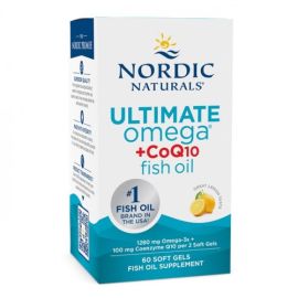 Ultimate Omega + CoQ10 Nordic Naturals 1280mg Lemon (EAN 768990891151) - 60 softgels