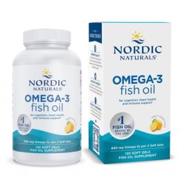 Omega-3 Nordic Naturals 690mg Lemon - 120 softgels