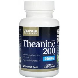 Theanine Jarrow Formulas 200mg - 60 wegetariańskich kapsułek