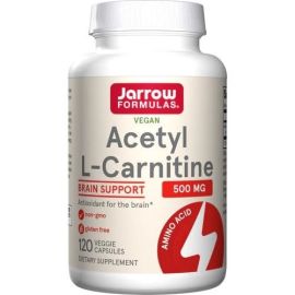 Acetyl L-Carnitine Jarrow Formulas 500mg - 120 wegetariańskich kapsułek