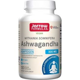 Ashwagandha Jarrow Formulas 120 wegetariańskich kapsułek