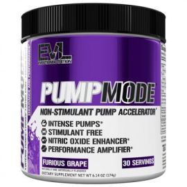 PumpMode Powder EVLution Nutrition 174 - 183 grams Blue Raz
