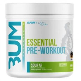 CBUM Essential Pre-Workout Raw Nutrition 393 - 441 grams Peach Mango