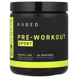 Pre-Workout Sport Kaged Muscle 258 - 259 grams Mango Lime
