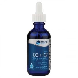 Ionic D3 + K2 Trace Minerals 59 ml.